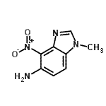 CAS#: 31493-59-1, 1-Methyl-4-Nitro-1H-Benzimidazol-5-Amine