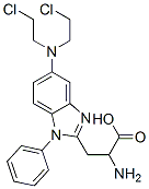CAS#: 31539-54-5, 2-Amino-3-[5-[Bis(2-Chloroethyl)Amino]-1-Phenylbenzimidazol-2-Yl]Propanoic Acid