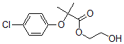 CAS 登录号：31637-96-4， 2-羟基乙基2-(4-氯苯氧基)-2-甲基丙酸酯