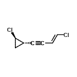 CAS#: 316377-63-6, (1R,2S)-1-Chloro-2-[(3E)-4-Chloro-3-Buten-1-Yn-1-Yl]Cyclopropane