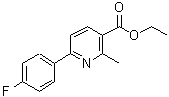CAS#: 31676-67-2, Ethyl 6-(4-Fluorophenyl)-2-Methylnicotinate