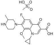 CAS#: 316819-28-0, Gatifloxacin Mesylate