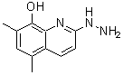 CAS 登录号：317375-38-5， 2-肼基-5,7-二甲基-8-喹啉醇