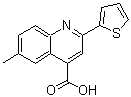 CAS#: 31792-49-1, 6-Methyl-2-(2-Thienyl)-4-Quinolinecarboxylic Acid