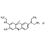 CAS#: 31857-17-7, 7-(Diethylamino)-3-(Ethylamino)-2-Methylphenoxazin-5-Ium Chloride