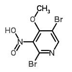 CAS#: 31872-71-6, 2,5-Dibromo-4-Methoxy-3-Nitropyridine