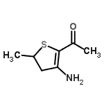 CAS#: 31890-88-7, 1-(3-Amino-5-Methyl-4,5-Dihydro-2-Thiophenyl)Ethanone
