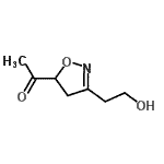 CAS 登录号：319426-11-4， 1-[3-(2-羟基乙基)-4,5-二氢-1,2-恶唑-5-基]乙酮