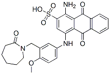 CAS#: 31949-65-2, 1-Amino-4-[[3-[(Hexahydro-2-Oxo-1H-Azepin-1-Yl)Methyl]-4-Methoxyphenyl]Amino]-9,10-Dihydro-9,10-Dioxo-2-Anthracenesulfonicacid