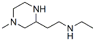 CAS 登录号：31968-98-6， N-乙基-4-甲基-2-哌嗪乙胺