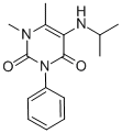 CAS#: 31992-00-4, 1,6-Dimethyl-3-Phenyl-5-(Propan-2-Ylamino)Pyrimidine-2,4-Dione