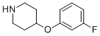 CAS 登录号：3202-35-5， 4-(3-氟苯氧基)-哌啶