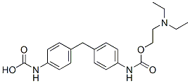 CAS#: 32022-53-0, 2-Diethylaminoethyl N-[4-[[4-(2-Diethylaminoethoxycarbonylamino)Phenyl]Methyl]Phenyl]Carbamate