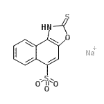 CAS#: 32022-96-1, Sodium 2-Thioxo-1,2-Dihydronaphtho[1,2-d][1,3]Oxazole-5-Sulfonate