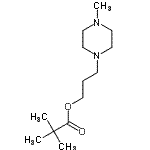 CAS#: 32041-74-0, 3-(4-Methyl-1-Piperazinyl)Propyl Pivalate