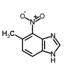 CAS#: 32046-84-7, 5-Methyl-4-Nitro-1H-Benzimidazole