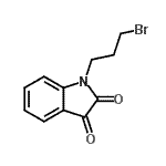CAS 登录号：320741-36-4， 1-(3-溴丙基)-1H-吲哚-2,3-二酮