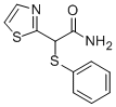 CAS#: 32081-51-9, 2-Phenylsulfanyl-2-(1,3-Thiazol-2-Yl)Acetamide