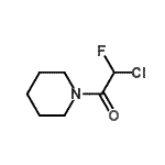 CAS#: 321-77-7, 2-Chloro-2-Fluoro-1-(1-Piperidinyl)Ethanone