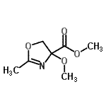 CAS#: 321371-34-0, Methyl 4-Methoxy-2-Methyl-4,5-Dihydro-1,3-Oxazole-4-Carboxylate