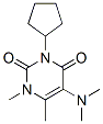 CAS#: 32150-39-3, 3-Cyclopentyl-5-Dimethylamino-1,6-Dimethylpyrimidine-2,4-Dione
