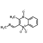 CAS#: 32160-34-2, 3-Methyl-2-[(E)-(Methylimino)Methyl]-1,4(1H)-Quinoxalinediolate 1-Oxide