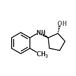 CAS 登录号：321658-76-8， (1R,2R)-2-[(2-甲基苯基)氨基]环戊醇