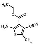 CAS#: 321736-08-7, Ethyl 2-Amino-4-Cyano-5-Methyl-3-Thiophenecarboxylate