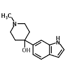 CAS#: 321744-84-7, 4-(1H-Indol-6-Yl)-1-Methyl-4-Piperidinol