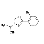 CAS#: 321848-65-1, (4R)-2-(2-Bromophenyl)-4-Isopropyl-4,5-Dihydro-1,3-Oxazole