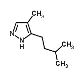 CAS#: 321864-89-5, 4-Methyl-5-(3-Methylbutyl)-1H-Pyrazole