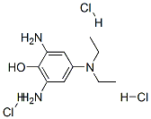 CAS#: 32190-99-1, 2,6-Diamino-4-Diethylaminophenol Trihydrochloride