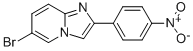 CAS 登录号：321945-25-9， 6-溴-2-(4-硝基苯基)-咪唑并[1,2-a]吡啶