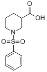 CAS#: 321970-54-1, 1-Benzenesulfonyl-Piperidine-3-Carboxylic Acid