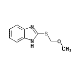 CAS 登录号：321973-66-4， 2-[(甲氧基甲基)硫基]-1H-苯并咪唑