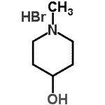 CAS#: 32235-52-2, 1-Methyl-4-Piperidinol Hydrobromide (1:1)