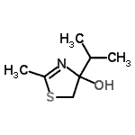 CAS#: 32272-41-6, 4-Isopropyl-2-Methyl-4,5-Dihydro-1,3-Thiazol-4-Ol