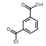 CAS#: 32276-56-5, 3-(Chlorocarbonyl)Benzoic Acid