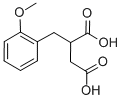 CAS 登录号：32298-34-3， 2-[(2-甲氧基苯基)甲基]-丁二酸