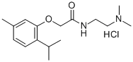 CAS#: 32305-20-7, N-(2-Dimethylaminoethyl)-2-(5-Methyl-2-Propan-2-Ylphenoxy)Acetamide Hydrochloride