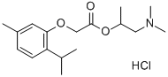 CAS#: 32305-40-1, 1-Dimethylaminopropan-2-Yl 2-(5-Methyl-2-Propan-2-Ylphenoxy)Acetate Hydrochloride
