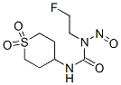 CAS 登录号：32319-89-4， 3-(1,1-二氧代硫杂环己烷-4-基)-1-(2-氟乙基)-1-亚硝基脲
