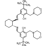 CAS#: 323193-85-7, 2,2'-{(1R,2R)-1,2-Cyclohexanediylbis[Nitrilo(E)Methylylidene]}Bis[4-(2-Methyl-2-Propanyl)-6-(4-Morpholinylmethyl)Phenol]