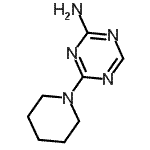 CAS#: 32330-92-0, 4-(1-Piperidinyl)-1,3,5-Triazin-2-Amine