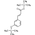 CAS#: 32342-01-1, Trimethylsilyl (2E)-3-{3-[(Trimethylsilyl)Oxy]Phenyl}Acrylate