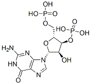 CAS 登录号：3237-37-4， [[(2S,3S,5R)-5-(2-氨基-6-氧代-3H-嘌呤-9-基)-3-羟基四氢呋喃-2-基]-膦酰氧基甲基]磷酸二氢酯