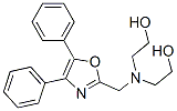 CAS#: 32391-55-2, 2-[[4,5-Di(Phenyl)-1,3-Oxazol-2-Yl]Methyl-(2-Hydroxyethyl)Amino]Ethanol
