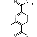 CAS#: 324002-02-0, 4-Carbamimidoyl-2-Fluorobenzoic Acid