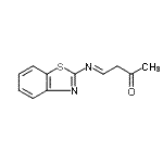 CAS 登录号：324036-28-4， (4E)-4-(1,3-苯并噻唑-2-基亚氨基)-2-丁酮