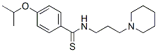 CAS 登录号：32412-14-9， N-(3-哌啶-1-基丙基)-4-丙-2-基氧基苯硫代甲酰胺